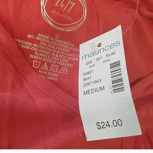 Matrices NWT Pink shirt size Medium